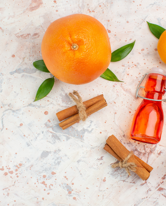Citrus Perfume Bottle